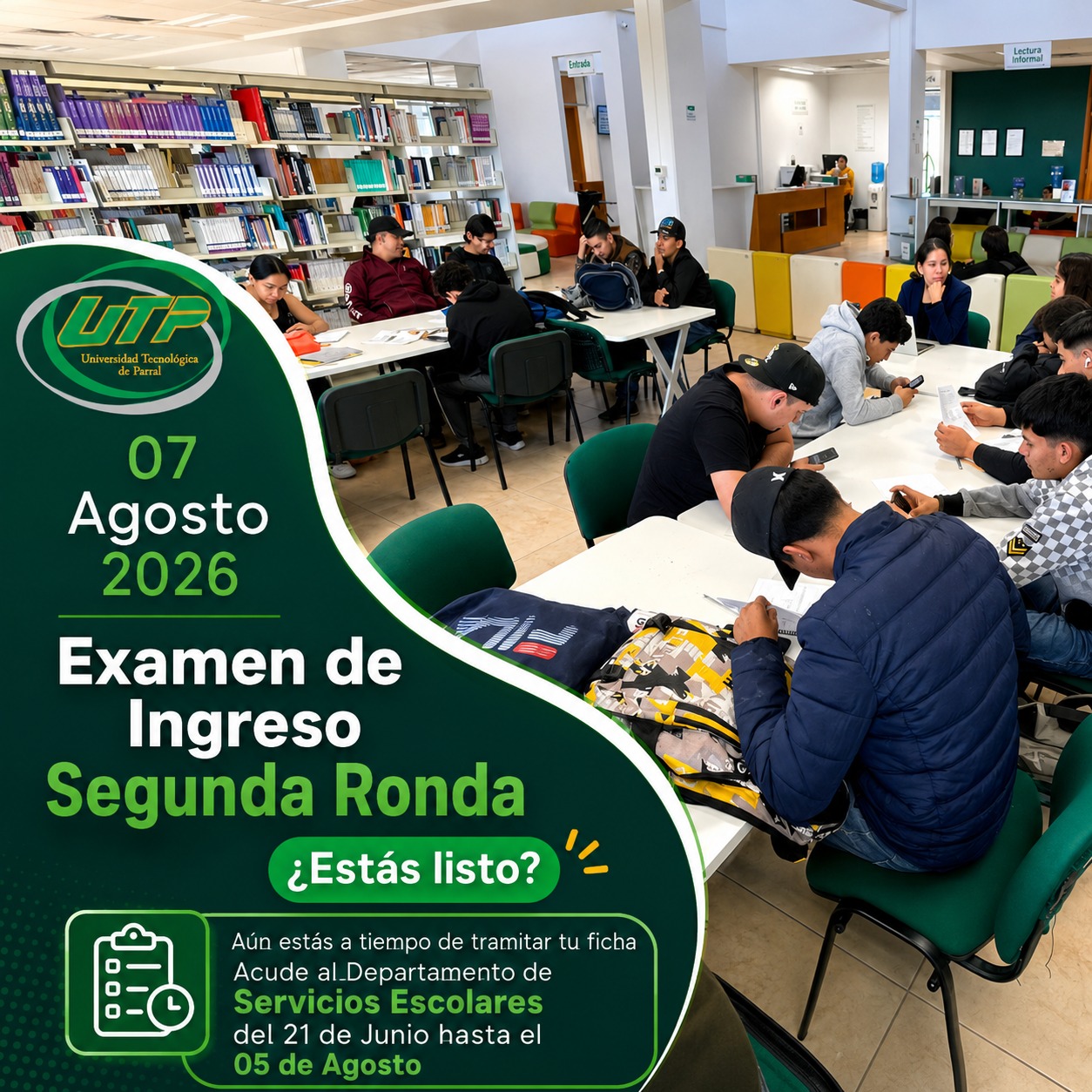 Examen de Ingreso Segunda Ronda - UTP